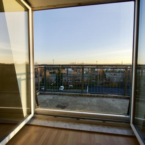 Wohn-/Schlafzimmer zur Südseite